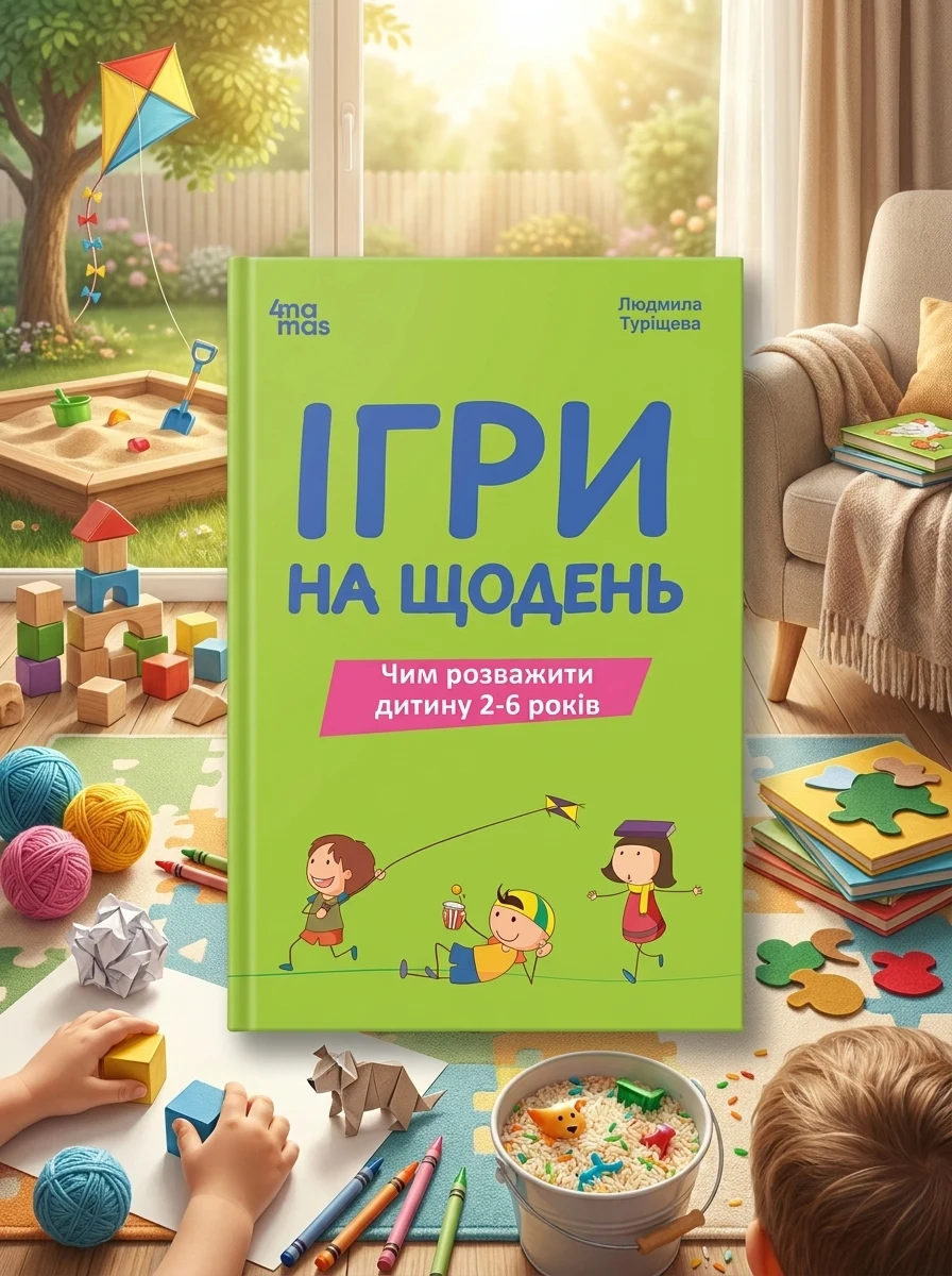 Ігри на щодень. Чим розважити дитину 2-6 років — Дім, сім'я, релігія