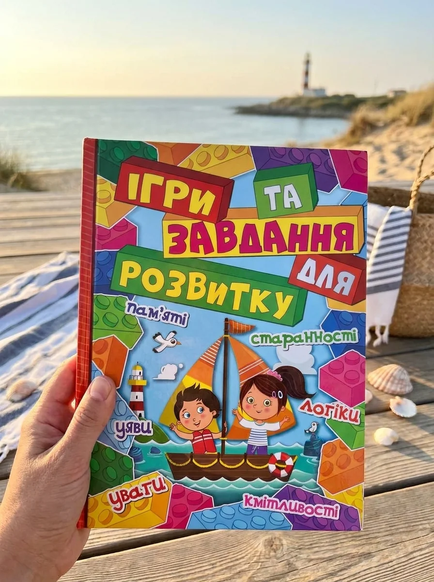 Ігри та завдання для розвитку (Червона) — Навчальна література