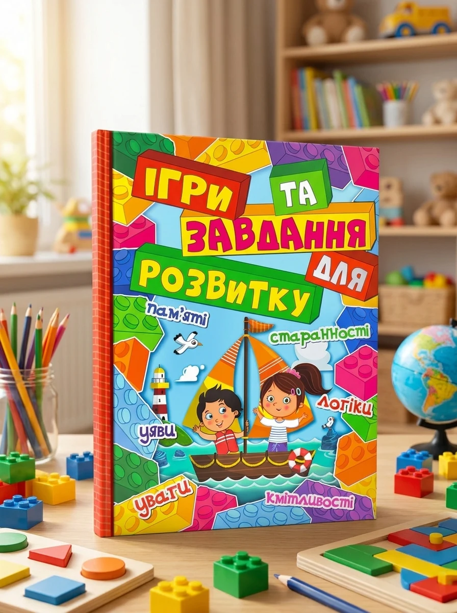 Ігри та завдання для розвитку (Червона) — фото 2