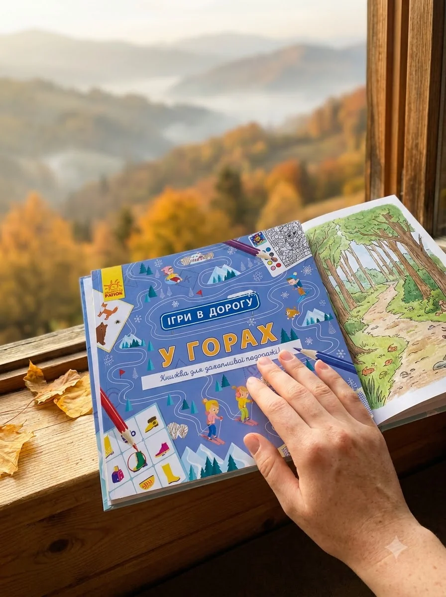Ігри в дорогу. У горах | купити книгу онлайн