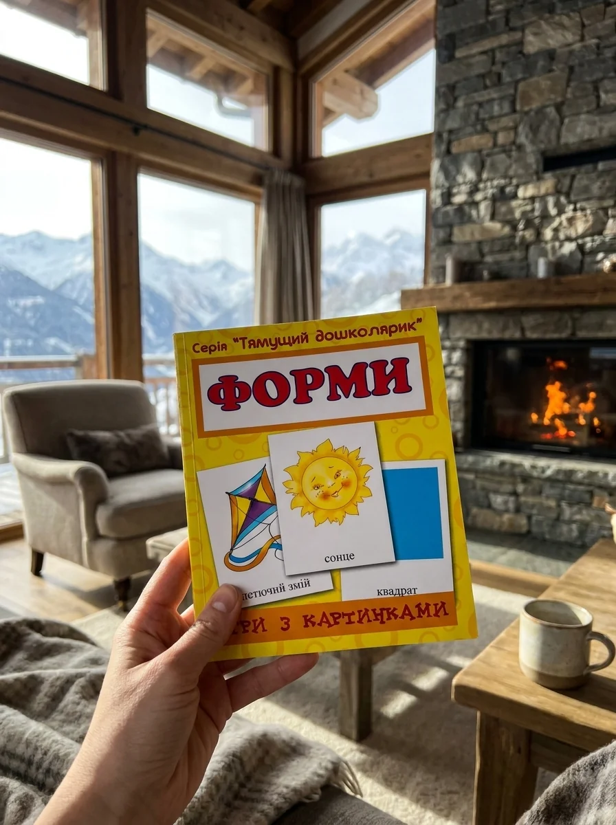 Ігри з картинками. Форми — Підготовка до школи
