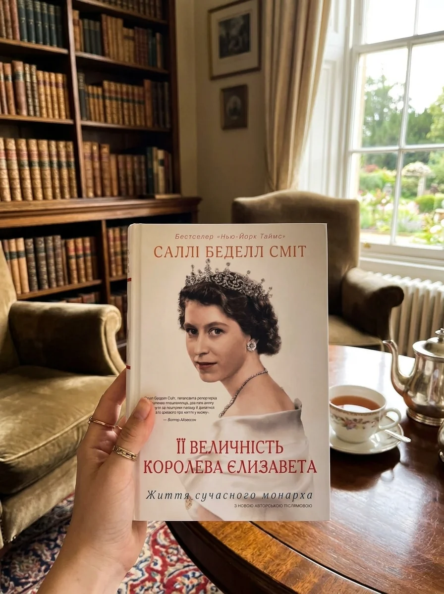 Її Величність королева Єлизавета. Життя сучасного монарха — Беделл Сміт Саллі, обкладинка