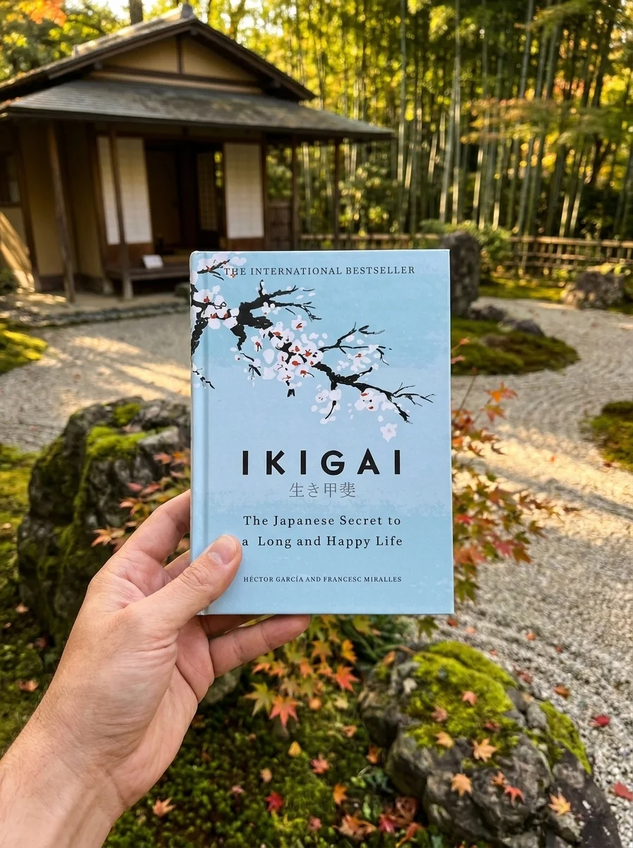 Ikigai. The Japanese Secret To a Long and Happy Life — Гектор Гарсія, обкладинка