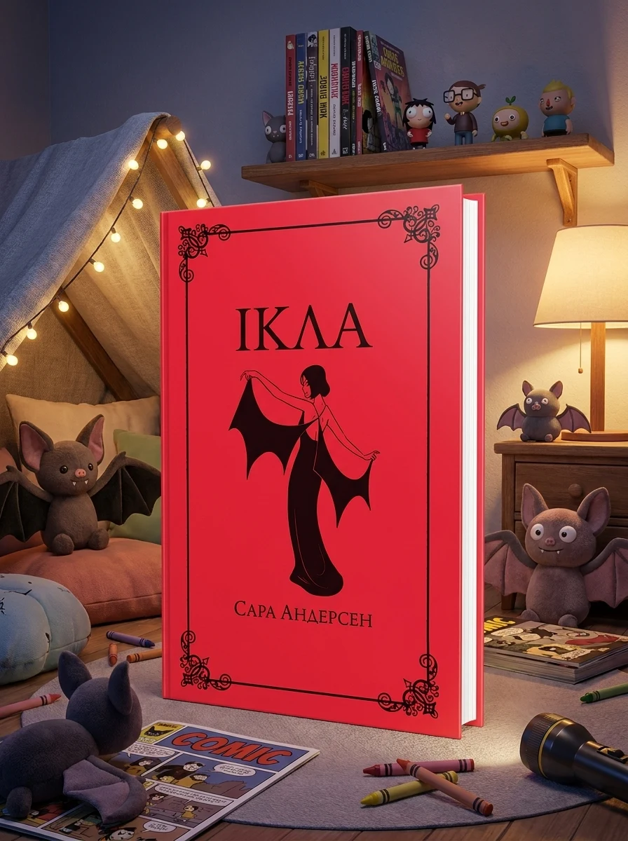 Ікла — Сара Андерсен, обкладинка