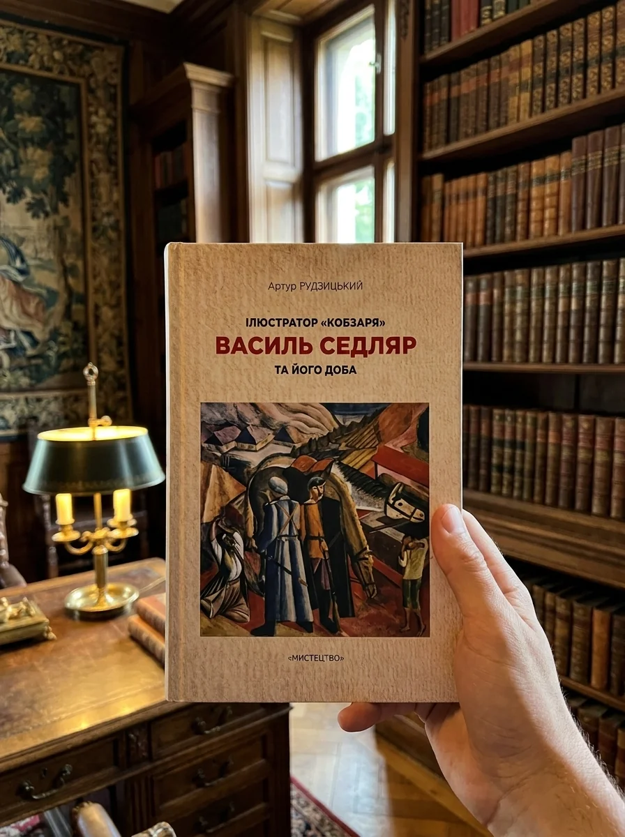 Ілюстратор "Кобзаря" В. Седляр та його доба — Артур Рудзицький, обкладинка