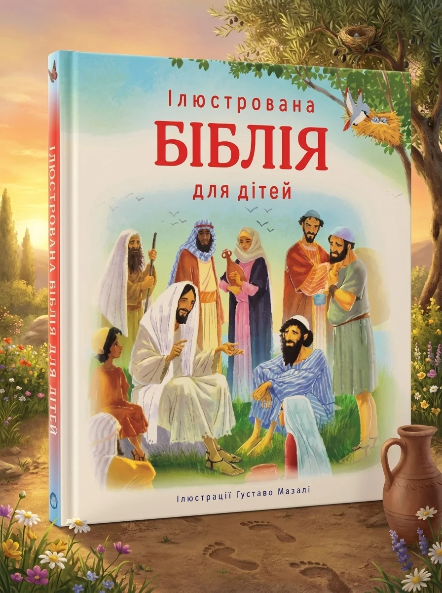 Ілюстрована Біблія для дітей (3001), обкладинка
