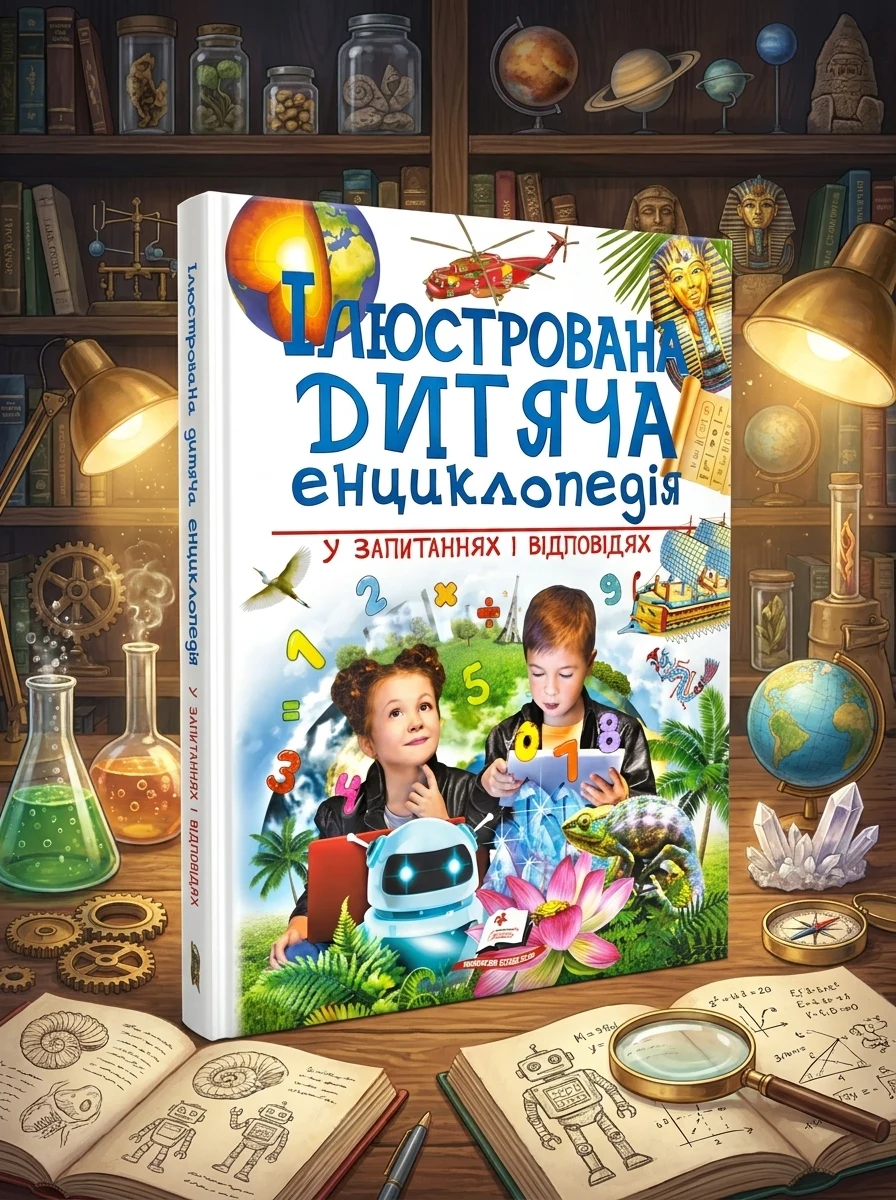 Ілюстрована дитяча енциклопедія у запитаннях і відповідях — Дитячі книги