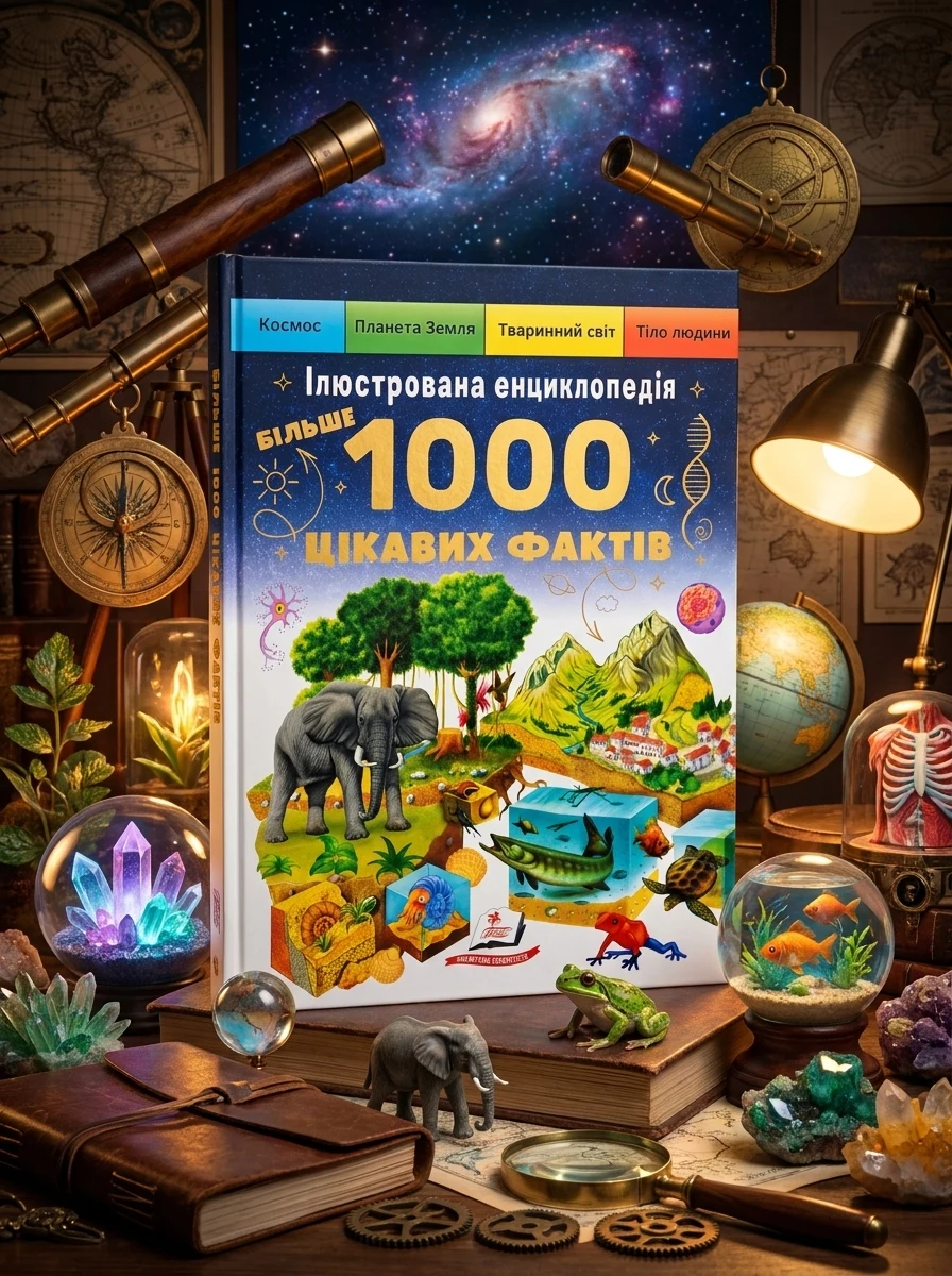 Ілюстрована енциклопедія. 1000 цікавих фактів