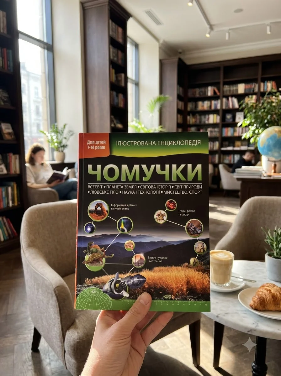 Ілюстрована енциклопедія чомучки — Паркер С., обкладинка
