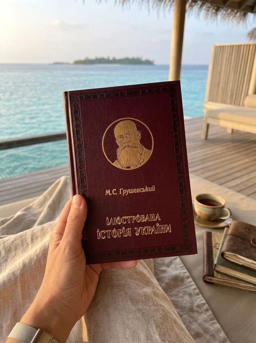 Ілюстрована Історія України — Михайло Грушевський, обкладинка