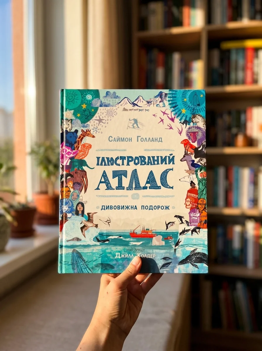 Ілюстрований атлас | купити книгу онлайн