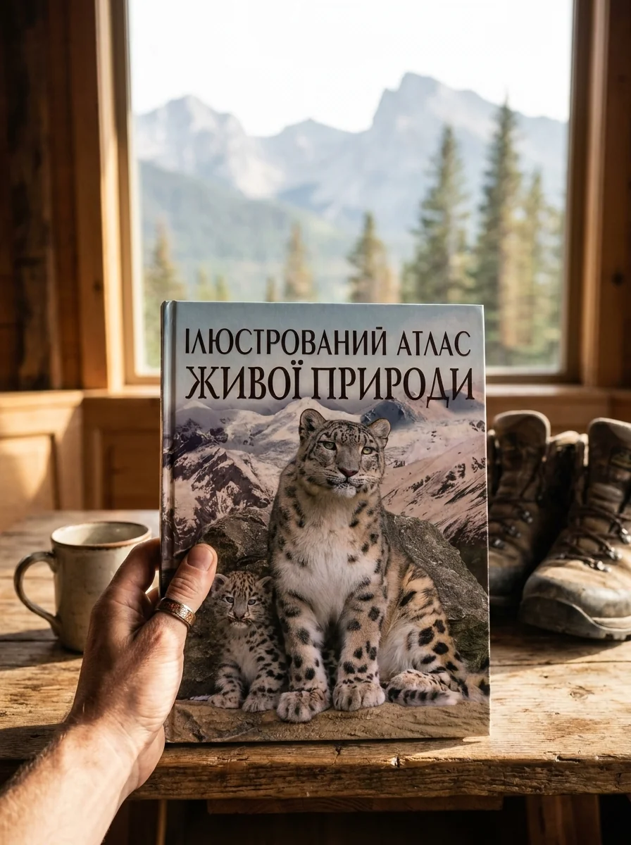 Ілюстрований атлас живої природи — Дитяча література