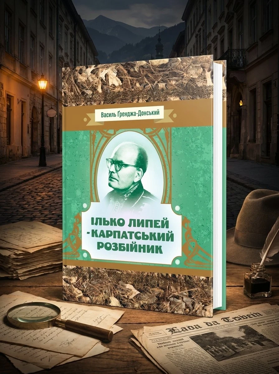 Ілько Липей - карпатський розбійник — Граджа-Донський Василь., обкладинка