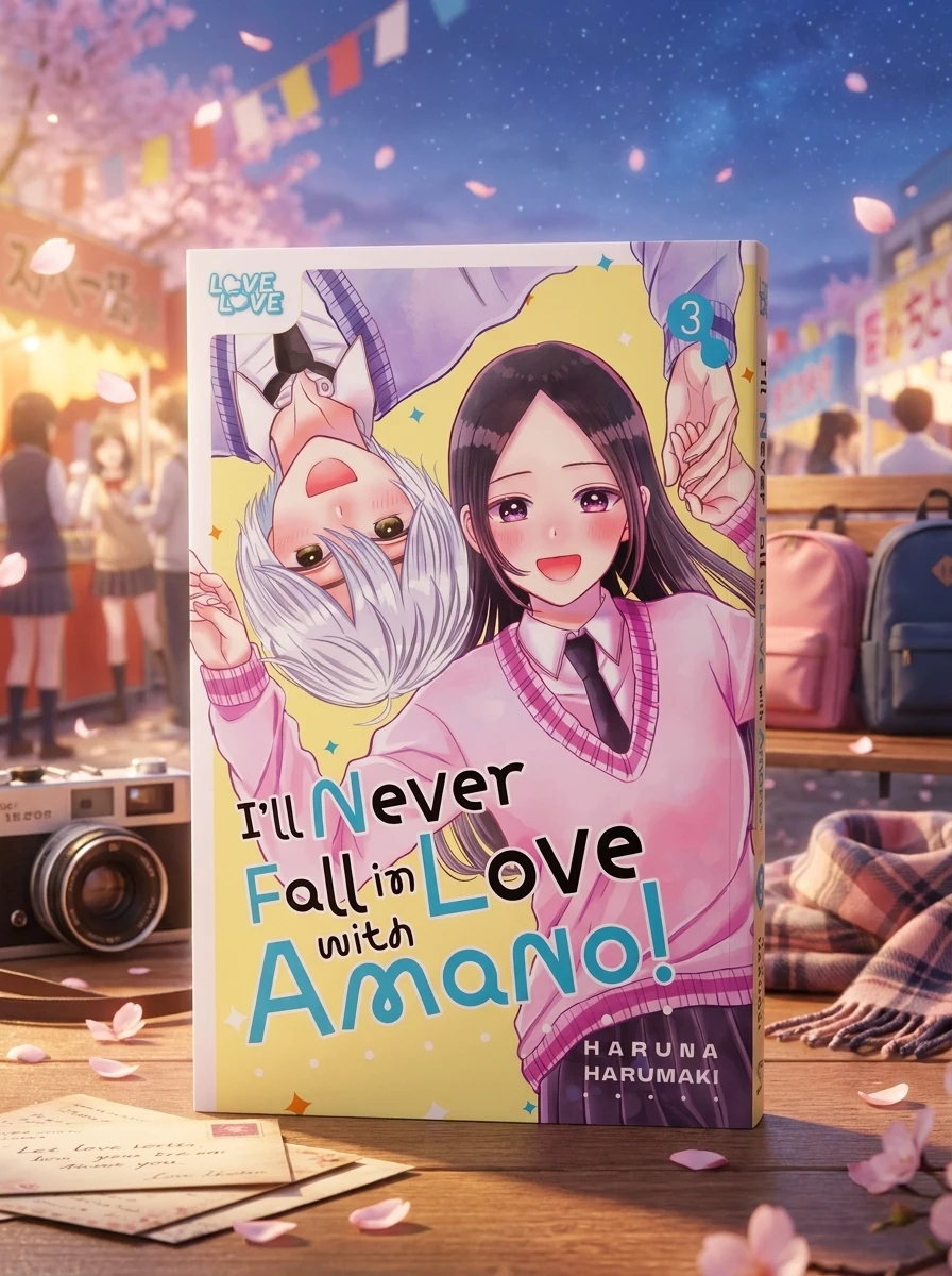 I'll Never Fall In Love With Amano!, Volume 3 — Комікси та манґи