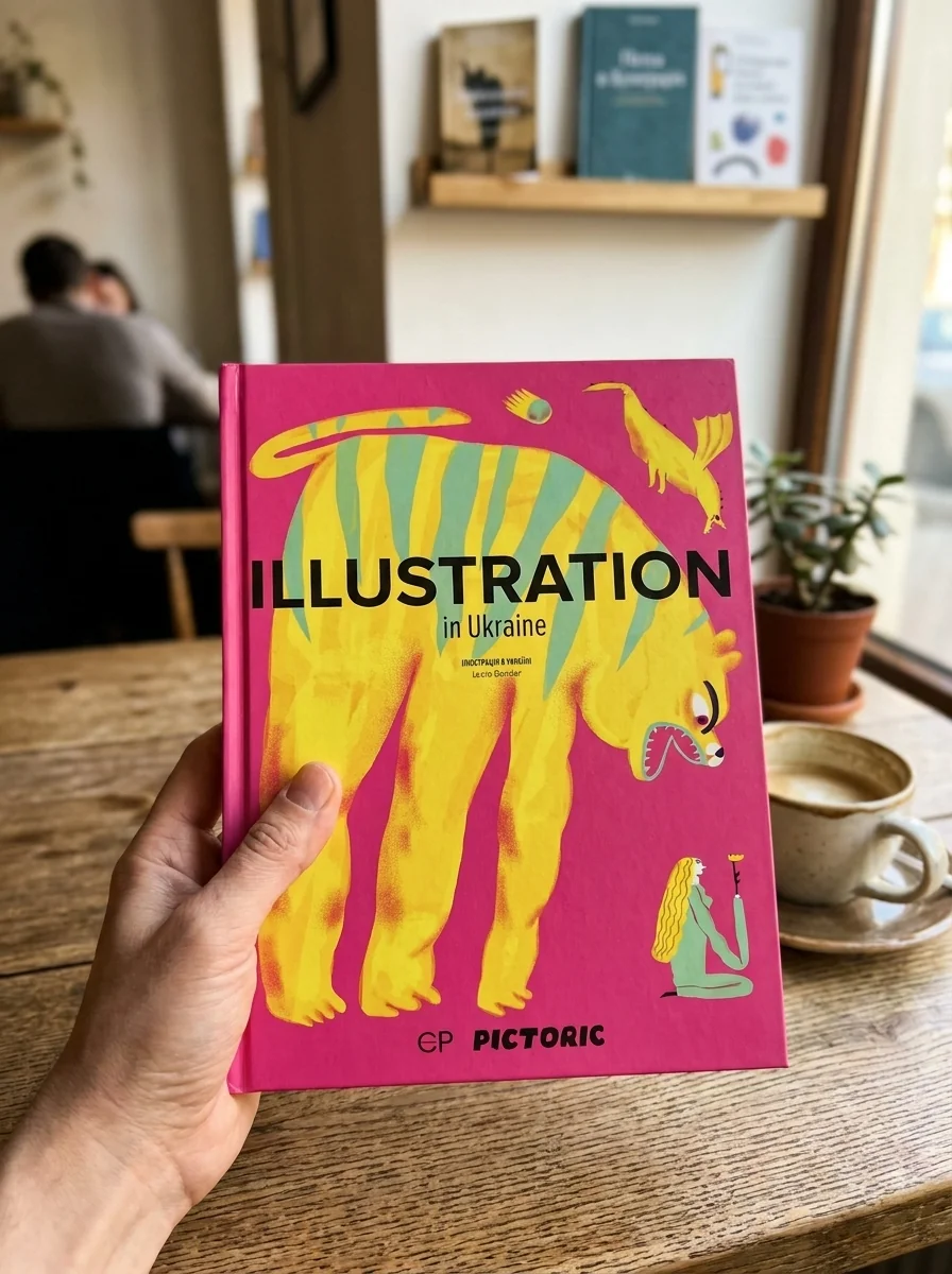 Illustration in Ukraine. Іллюстрація в Україні — Люсія Бондар, обкладинка