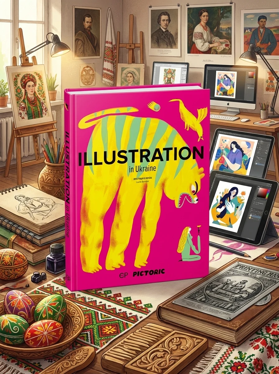Illustration in Ukraine. Іллюстрація в Україні — Наука та психологія