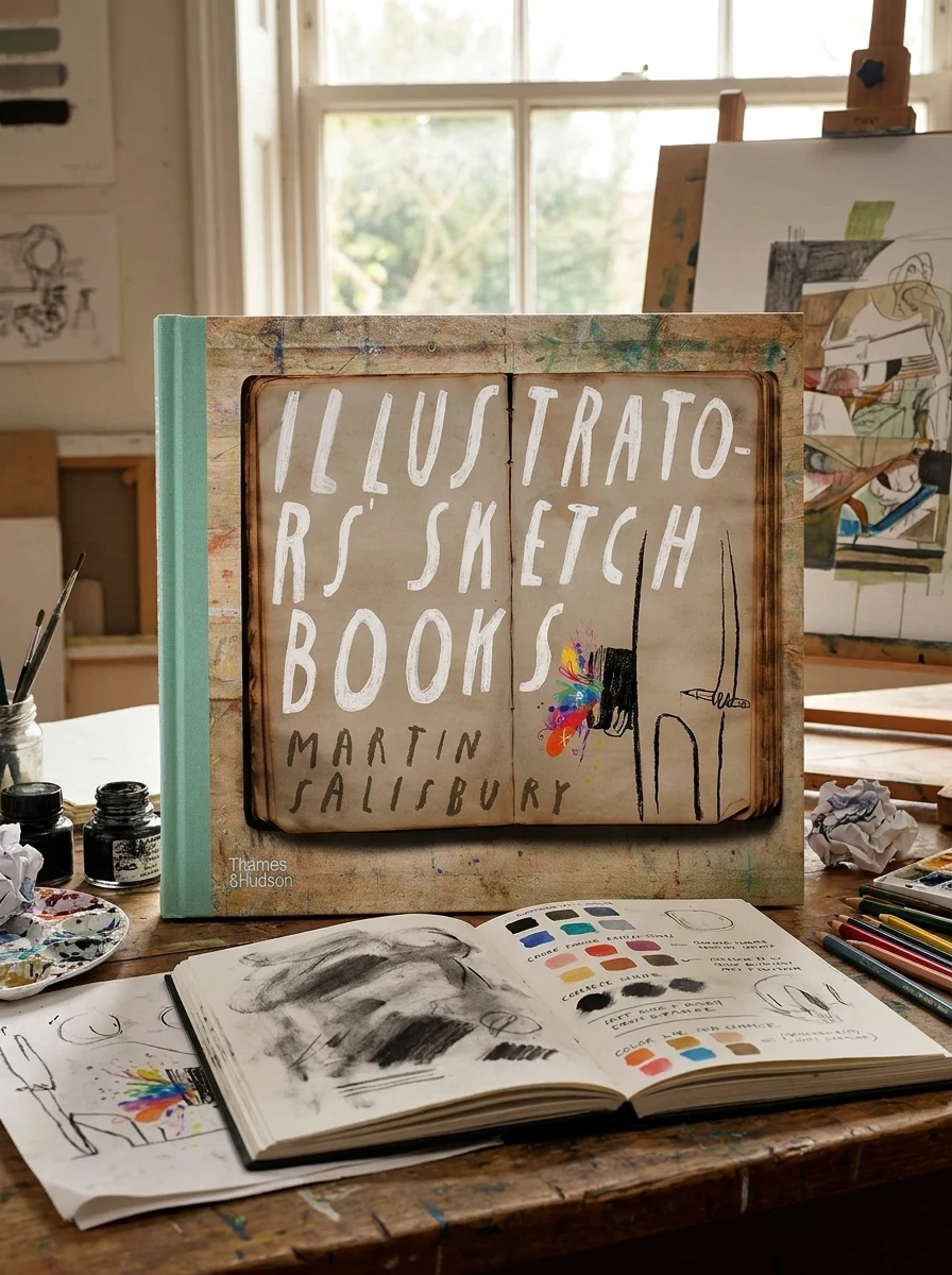 Illustrators' Sketchbooks — Martin Sailsbury, фото 2
