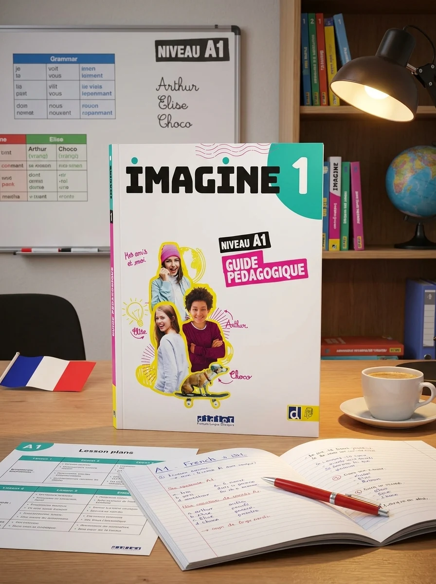 Imagine 1. A1 Guide pedagogique — Вивчення мов