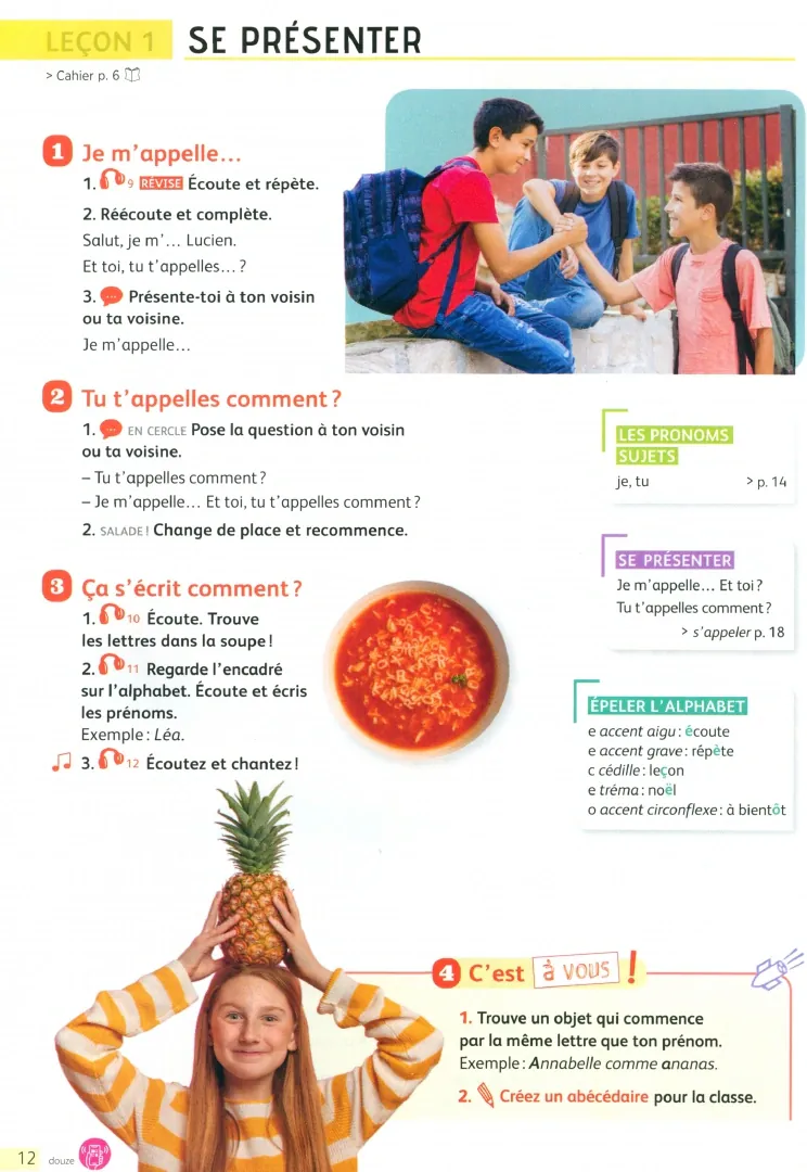Imagine 1. Niveau A1. Livre + DVD-rom + didierfle.app — Марі-Ноель Коктон, фото 6