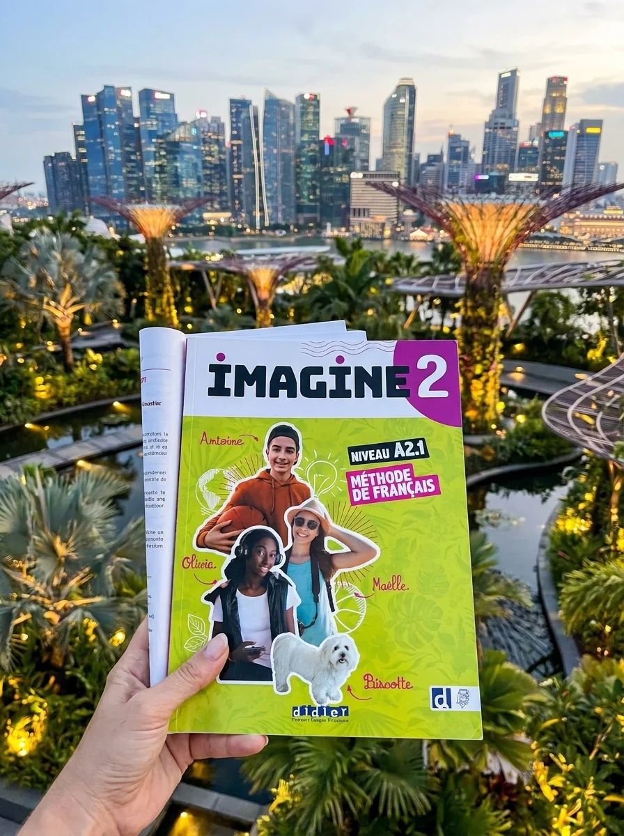 Imagine 2 - A2.1 Livre + didierfle.app — Флоренс Гемас, обкладинка
