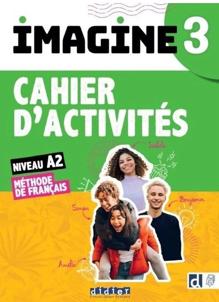 Imagine 3 A2.2 Cahier d'activités + didierfle.app (new ed.)