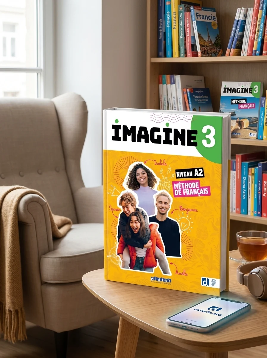 Imagine 3 A2.2 Livre + didierfle.app — Вивчення мов