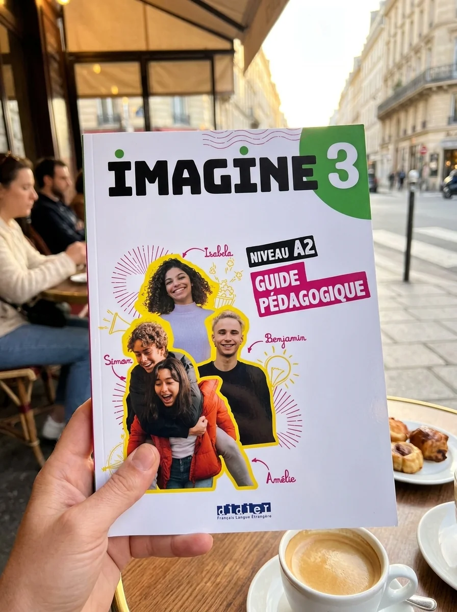 Imagine 3 – Niv. A2 – Guide pédagogique — Марі-Ноель Коктон, обкладинка