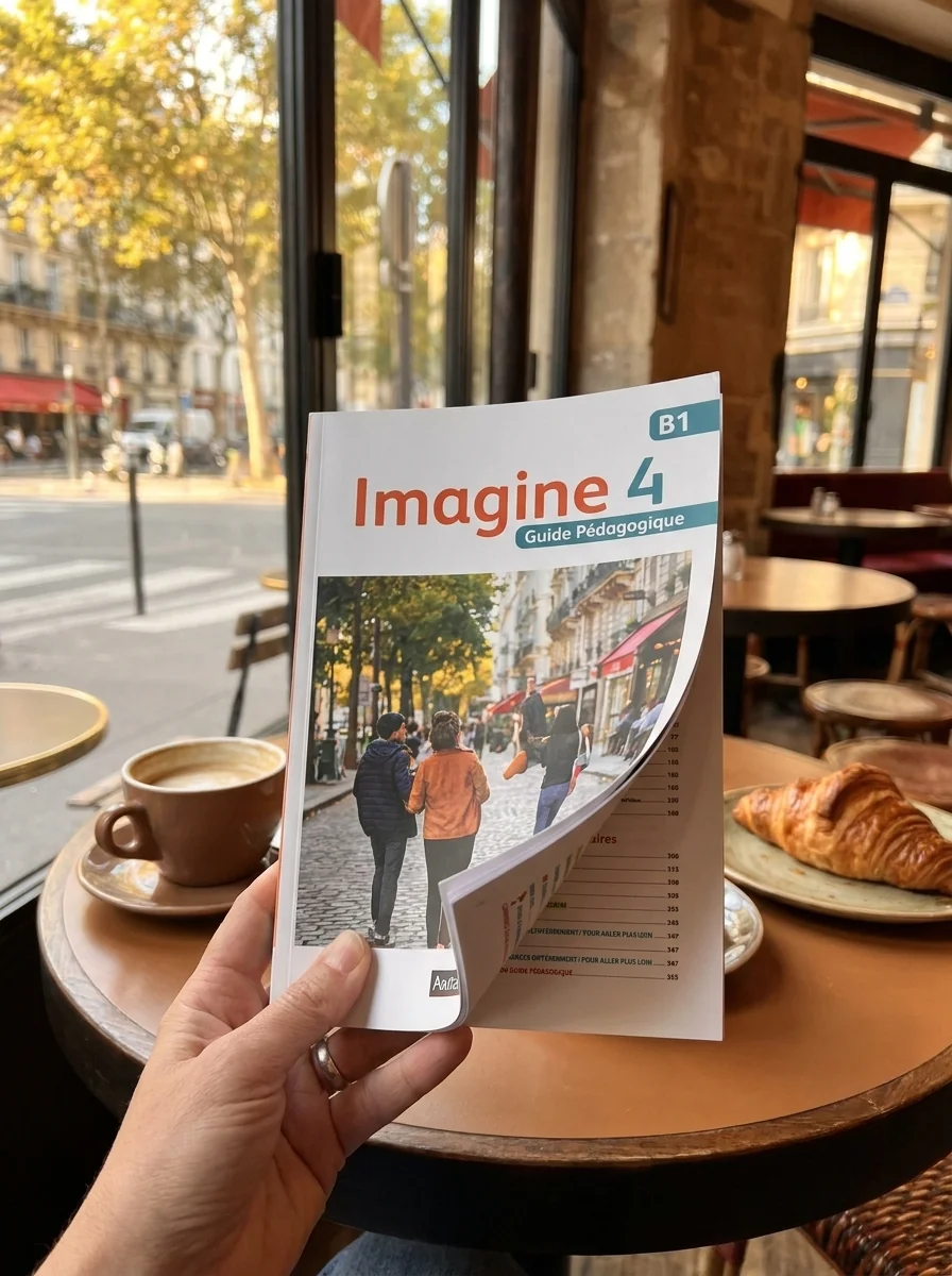 Imagine 4. B1. Guide Pédagogique — Агнес Гальєзо, обкладинка