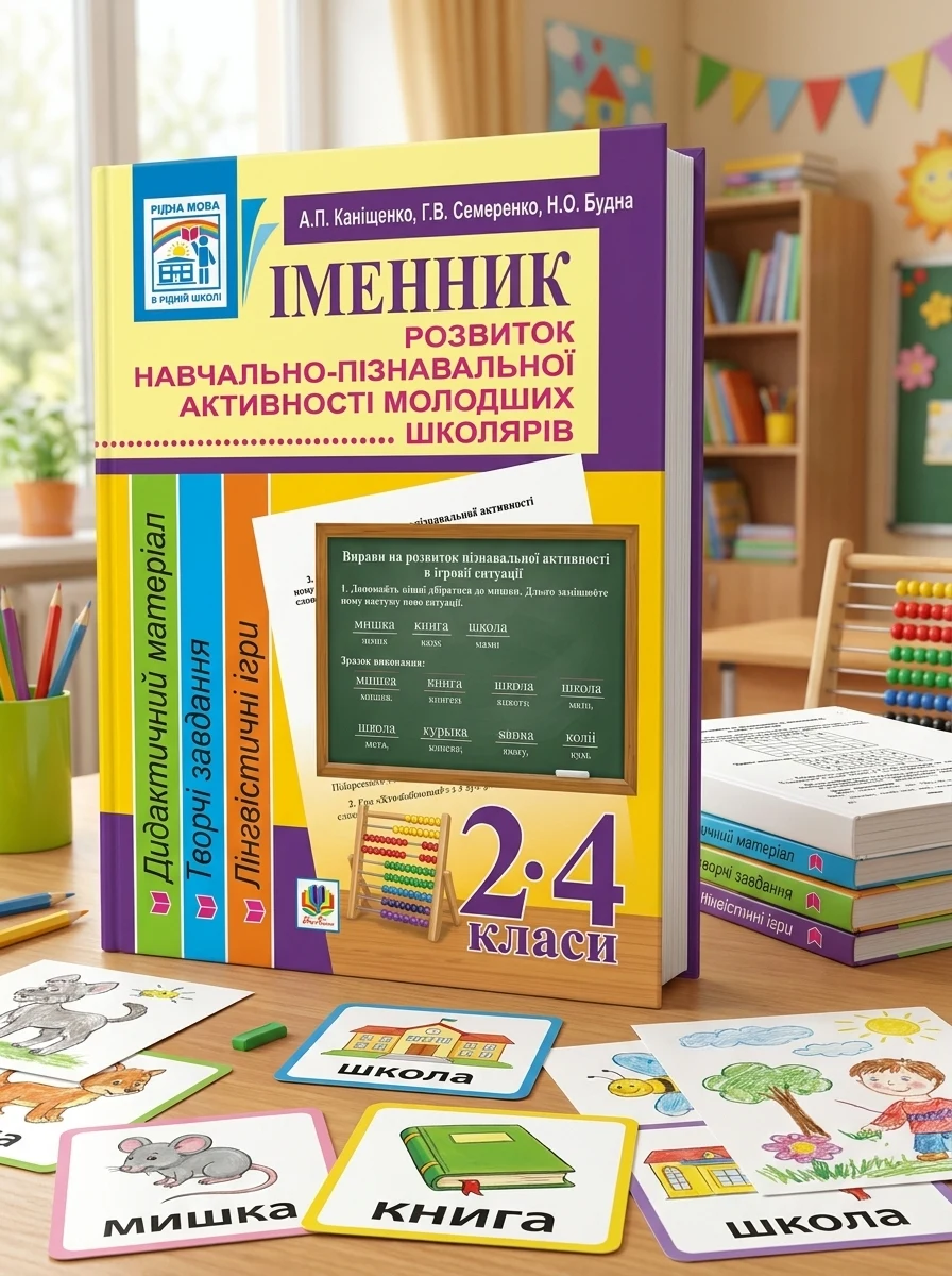 Іменник. Розвиток навчально-пізнавальної активності молодших школярів. 2-4 клас — фото 2