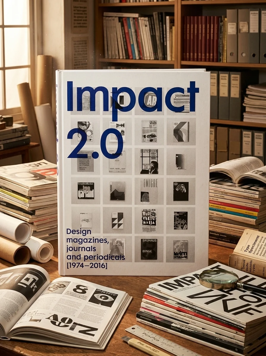 Impact 2.0. Design magazines, journals and periodicals (1974–2016), обкладинка