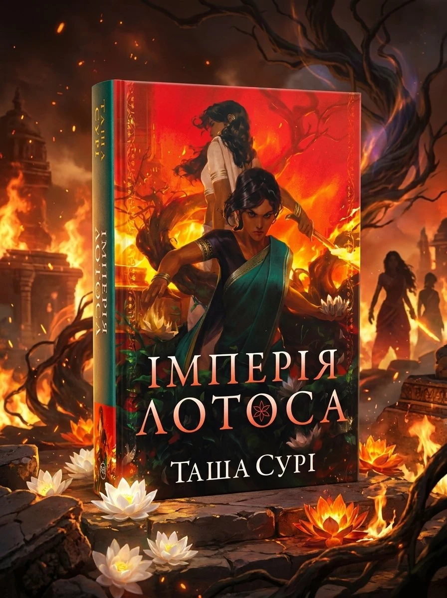 Імперія лотоса. Книга 3 — Таша Сурі, обкладинка