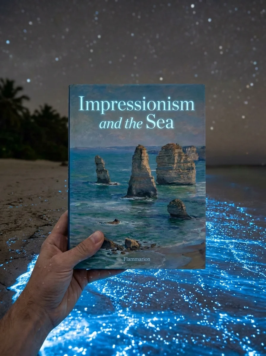 Impressionism and the Sea — Сирілл Скьяма, обкладинка