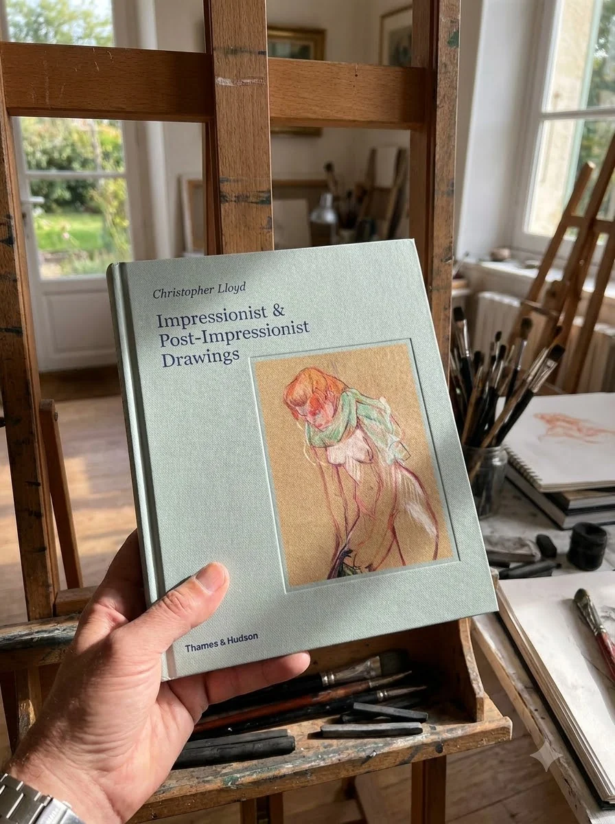 Impressionist and Postimpressionist Drawing — Крістофер Ллойд, обкладинка