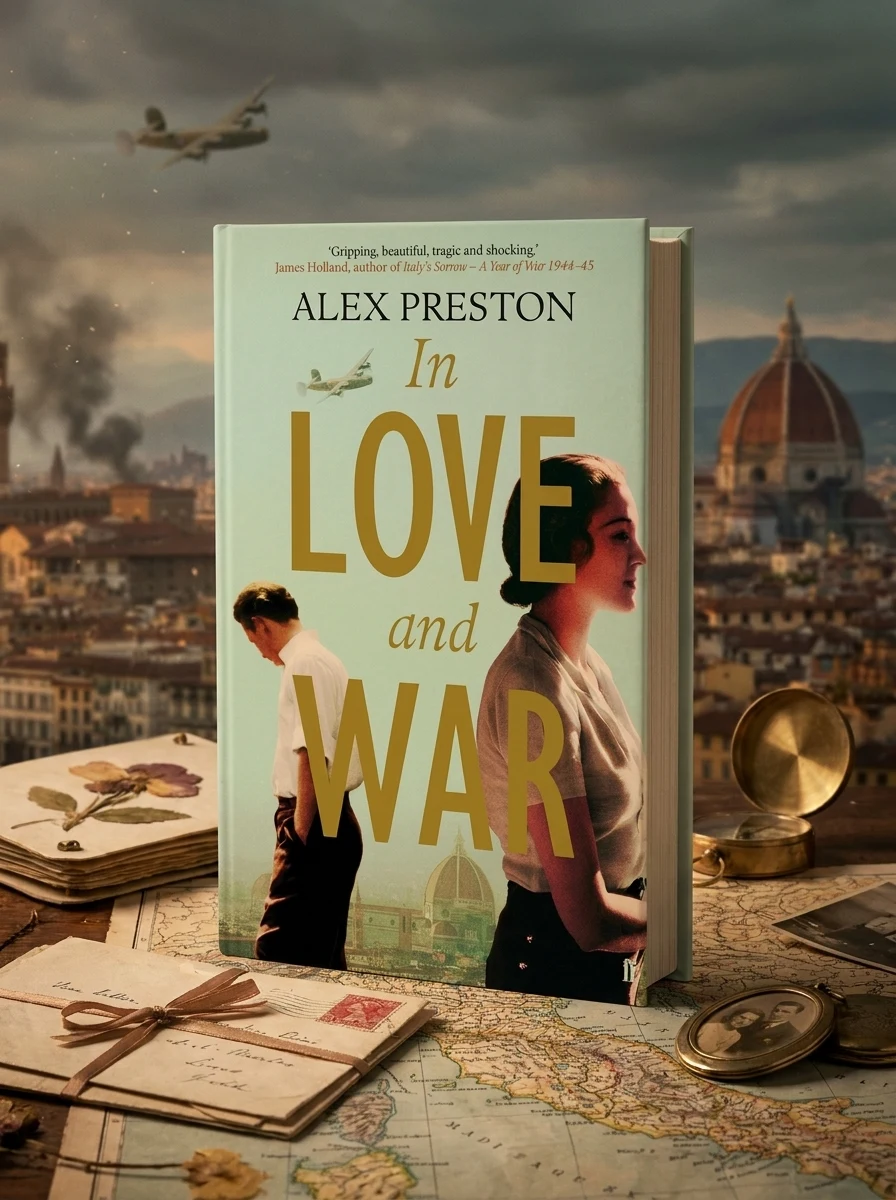 In Love and War — Алекс Престон, обкладинка