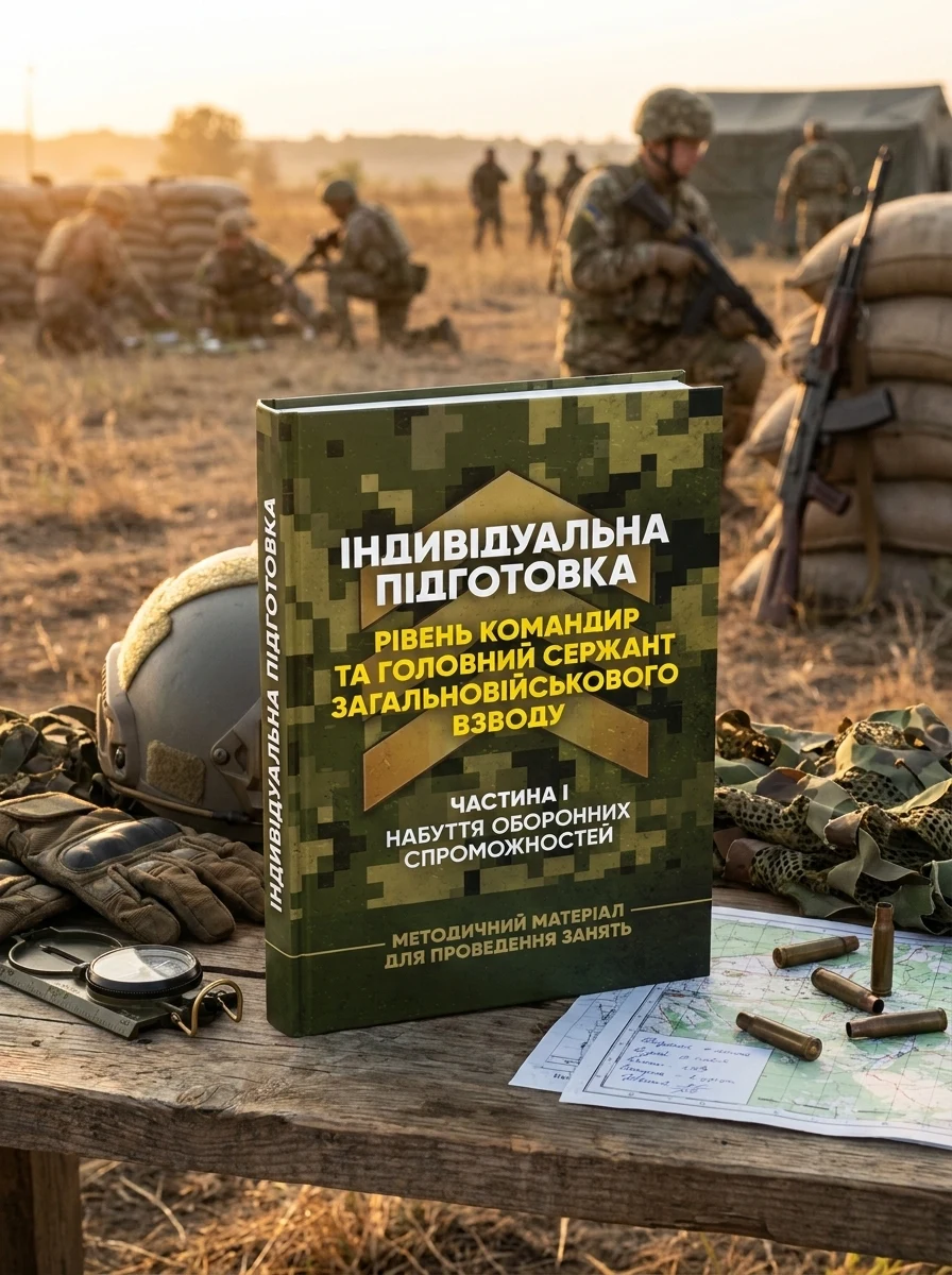 Індивідуальна підготовка (рівень командир та головний сержант загальновійськового взводу). Частина І – набуття оборонних спроможностей) — Наука та психологія