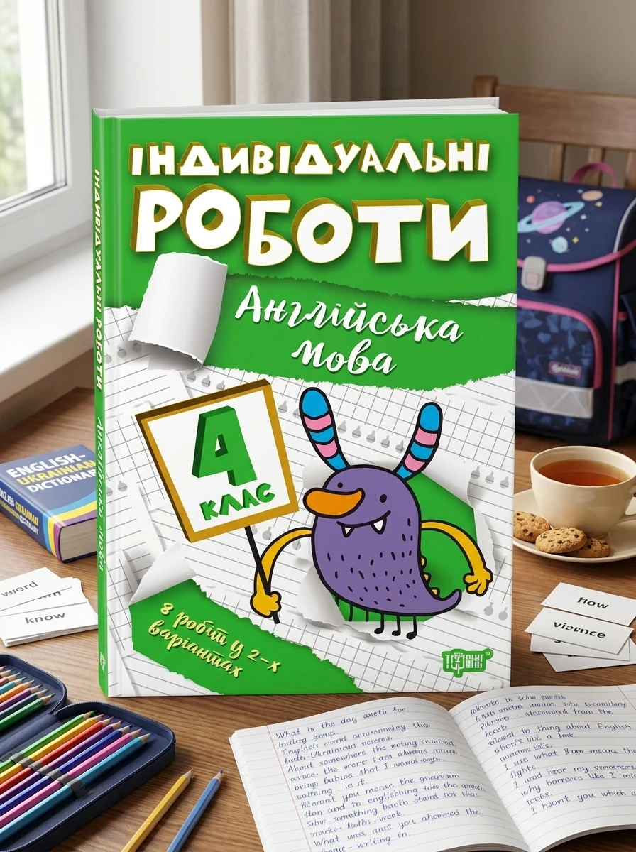 Індивідуальні роботи. Англійська мова. 4 клас — Вивчення мов