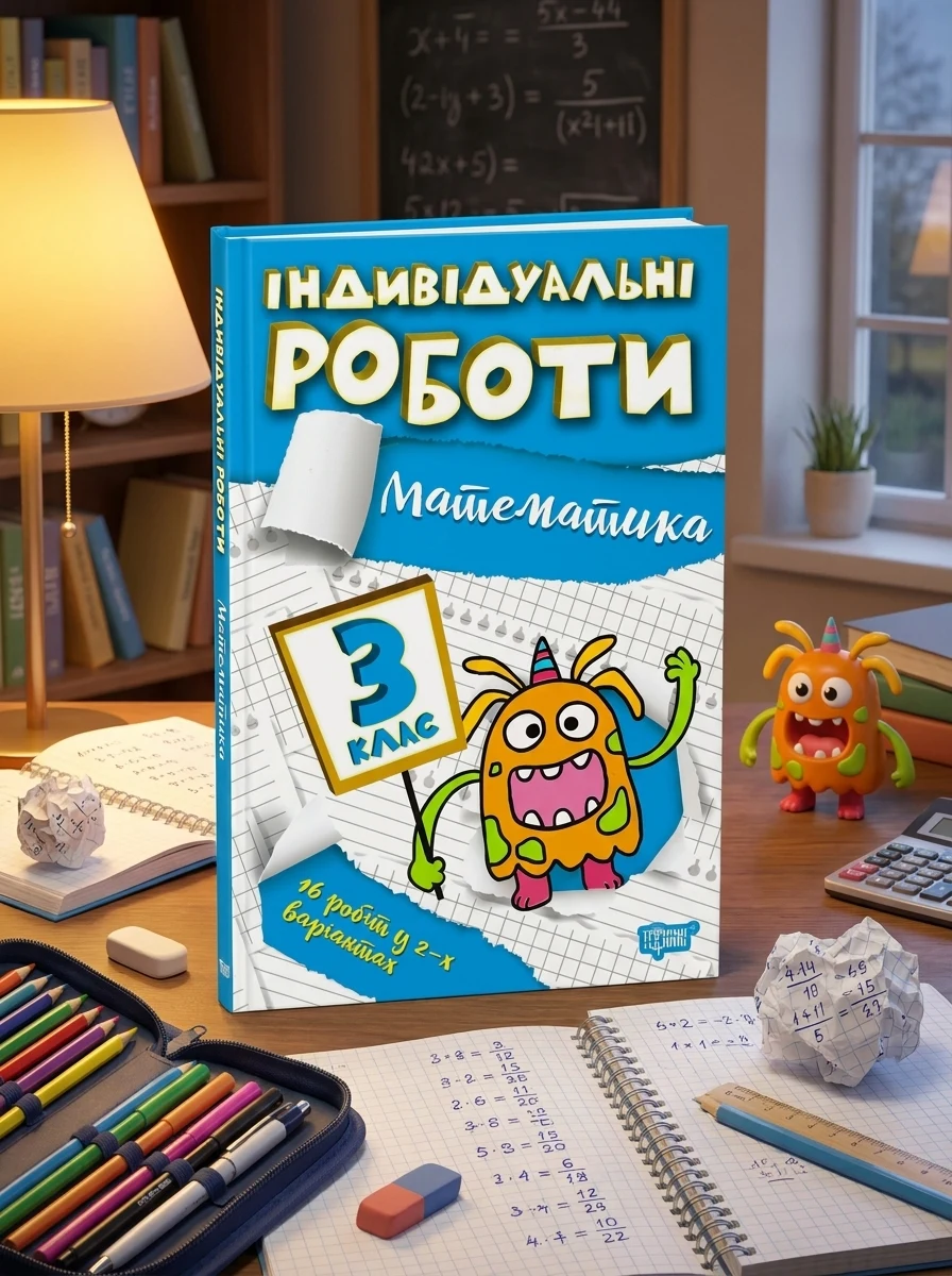 Індивідуальні роботи. Математика. 3 клас