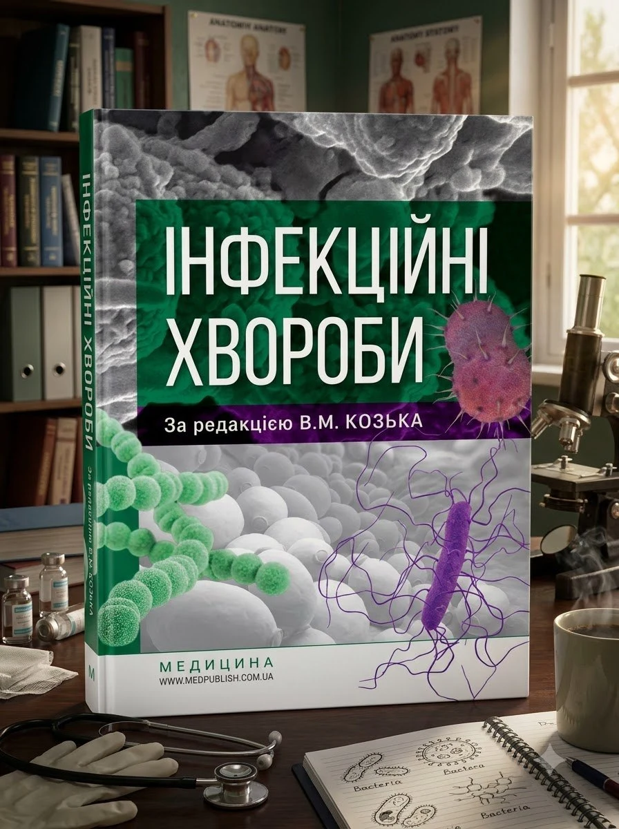 Інфекційні хвороби: підручник — В.М Козько, обкладинка