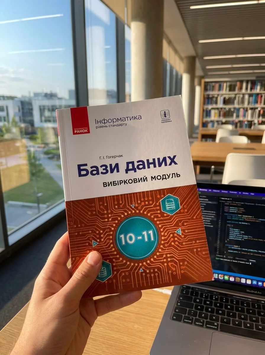 Інформатика. 10-11 клас. Бази даних. Вибірковий модуль. Рівень стандарту — Вивчення мов