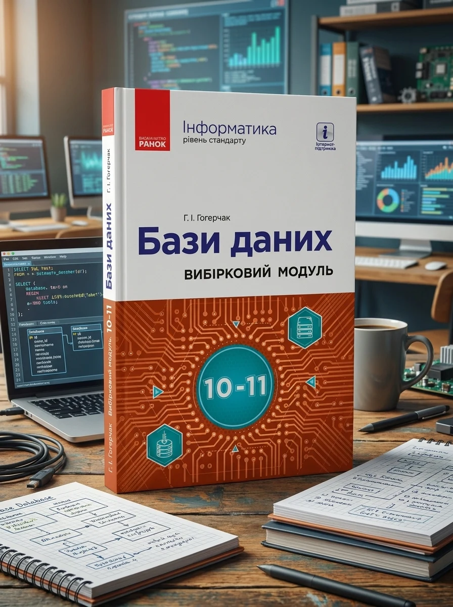 Інформатика. 10-11 клас. Бази даних. Вибірковий модуль. Рівень стандарту — фото 2