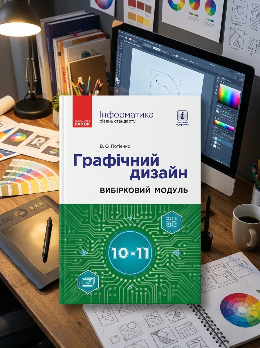 Інформатика. 10-11 клас. Графічний дизайн. Вибірковий модуль — Вивчення мов