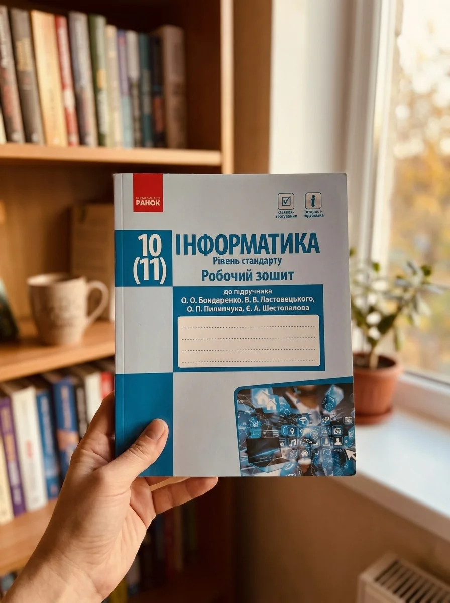 Інформатика. 10 (11) клас. Робочий зошит. Рівень стандарту. До підручника Бондаренко О.О., Ластовецького В.В., Пилипчука О.П., Шестопалова Є.А — Вивчення мов