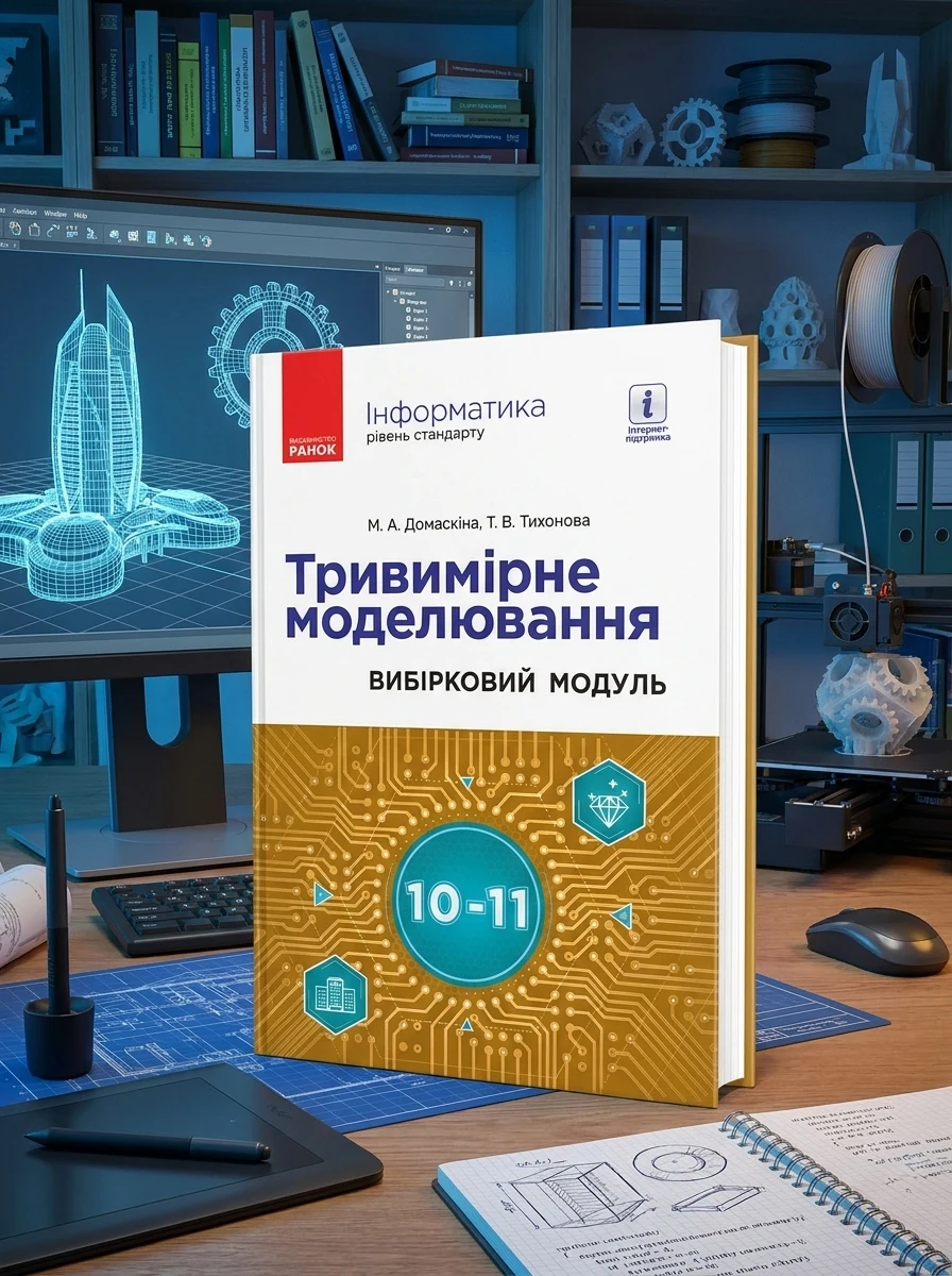 Інформатика. 10-11 клас. Тривимірне моделювання. Вибірковий модуль — фото 2
