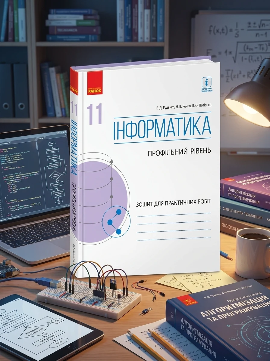 Інформатика. 11 клас. Зошит для практичних робіт. Профільний рівень — фото 2