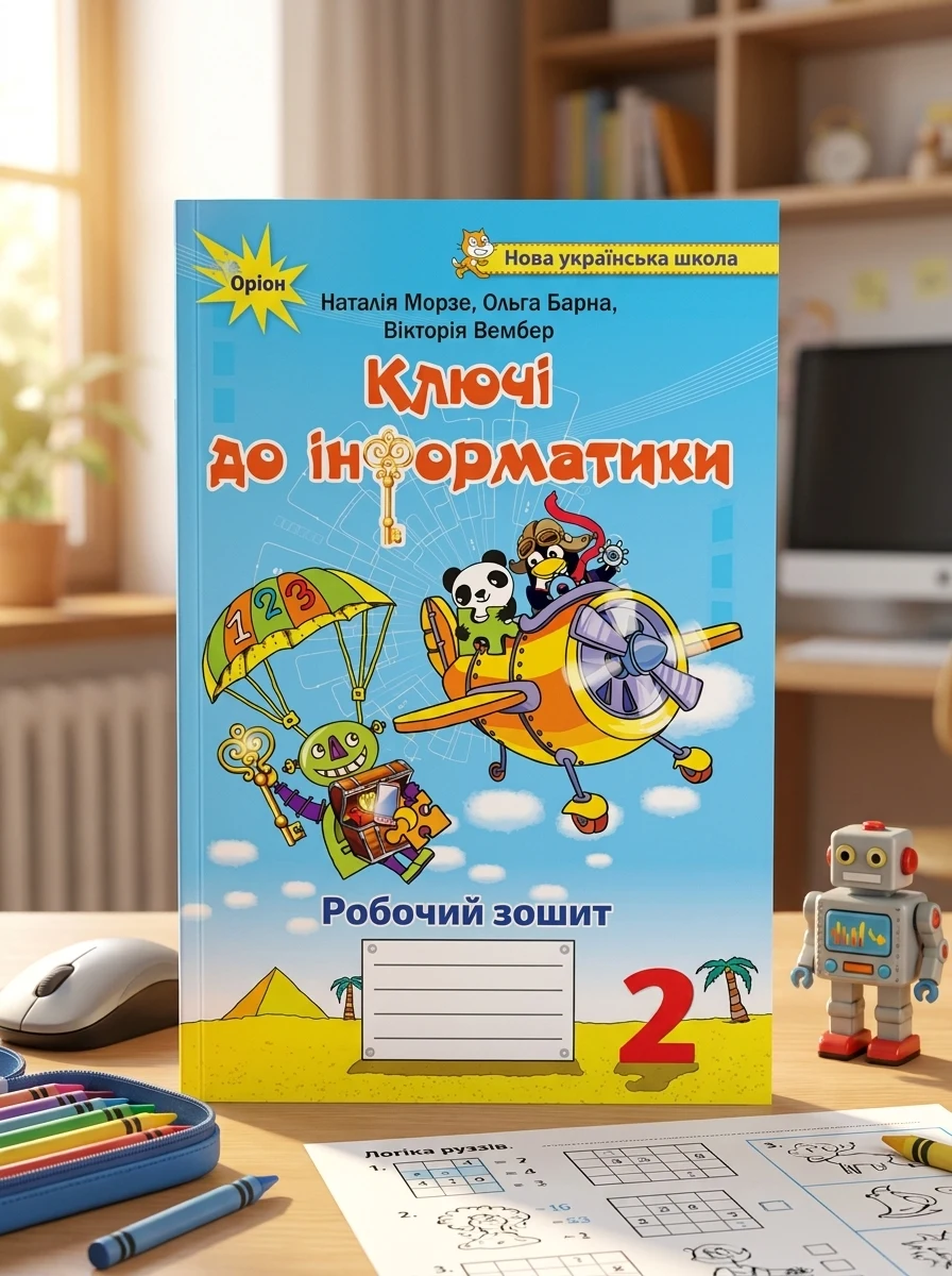 Інформатика 2 клас. Ключі до інформатики. Робочий зошит — Дитяча література