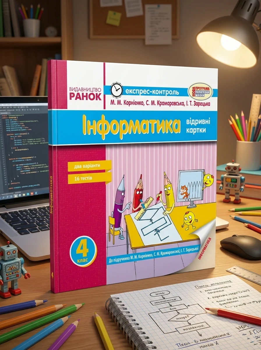 Інформатика. 4 клас. Експрес-контроль до підручника М.М. Корнієнко, С.М. Крамаровської, І.Т Зарецької — Вивчення мов