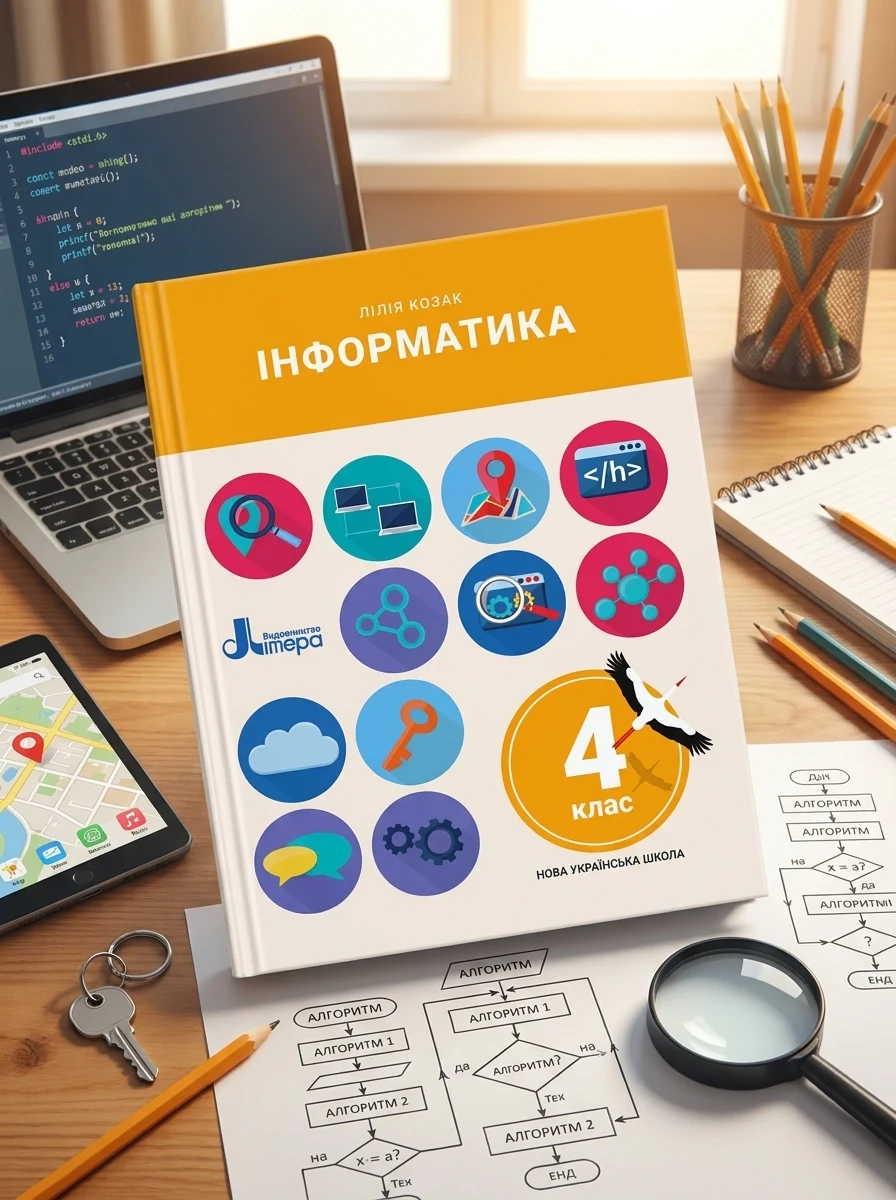 Інформатика. 4 клас. Підручник — Дитяча література