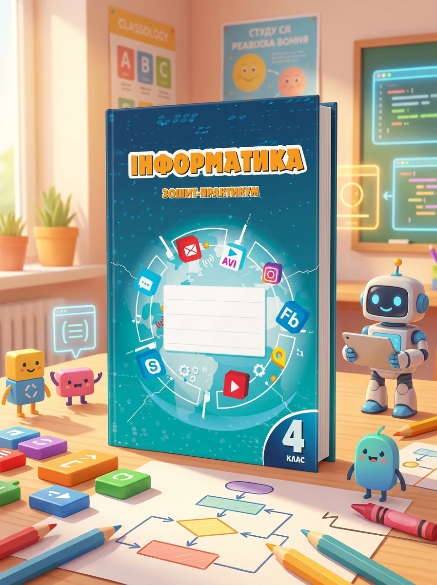 Інформатика. 4 клас. Робочий зошит — Дитяча література