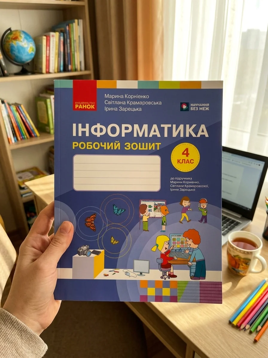 Інформатика. 4 клас. Робочий зошит до підручника Корнієнко М.М. та ін. — Дитяча література