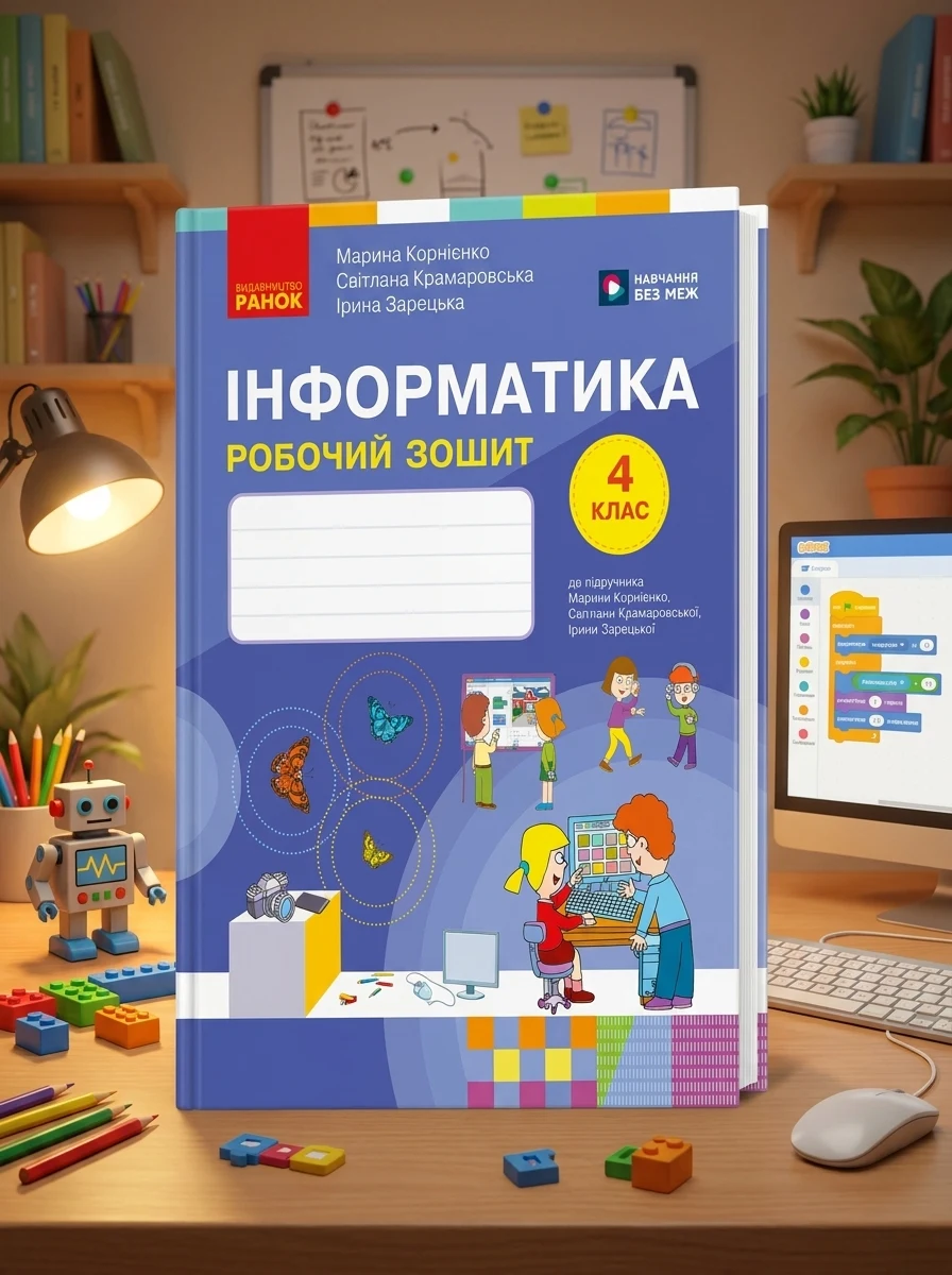 Інформатика. 4 клас. Робочий зошит до підручника Корнієнко М.М. та ін.